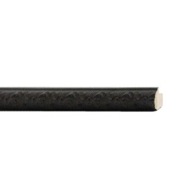 ENCADREMENT ( SANS VERRE ) "RETRO CAVALLI & POLLI" NOIR (SECTION CADRE : 14-22 (L X H mm)) Eurobaguette 1 - Colorart