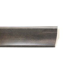 ENCADREMENT ( SANS VERRE ) "CLASSIC NOSTALGIA" GRIS/LIGNE ARGENTEE (SECTION CADRE : 34-33 (L X H mm)) Eurobaguette 2 - Colorart 