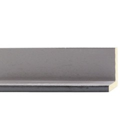 ENCADREMENT ( SANS VERRE ) "COLORBOX" CAISSE AMERICAINE GRIS ET GRIS FONCE (SECTION CADRE : 40-33 (L X H mm)) Eurobaguette 1 - C