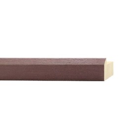 ENCADREMENT ( SANS VERRE ) "ESSENZIALE" AUBERGINE (SECTION CADRE : 20-33 (L X H mm)) Eurobaguette 1 - Colorart