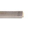 ENCADREMENT ( SANS VERRE ) "RAFFINATA" CREUX GRIS BROSSE (SECTION CADRE : 29-33 (L X H mm)) Eurobaguette 1 - Colorart 