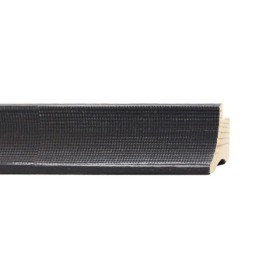ENCADREMENT ( SANS VERRE ) "RAFFIINATA" CREUX COULEUR EBENE BROSSE (SECTION CADRE : 29-33 (L X H mm)) Eurobaguette 1 - Colorart