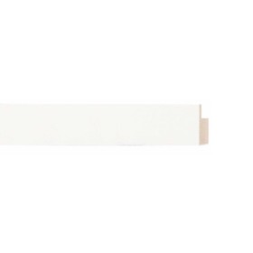 ENCADREMENT ( SANS VERRE ) "CONFIRMATION" PLAT BLANC SUR PLATRE 20X20 MM (SECTION CADRE : 20-20 (L X H mm)) Eurobaguette 1 - Col