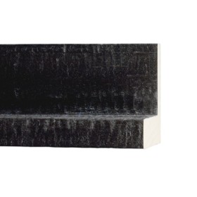 ENCADREMENT ( SANS VERRE ) CAISSE AMERICAINE NOIR ETNIQUE (SECTION CADRE : 65-60 (L X H mm)) Eurobaguette 1 - Colorart 