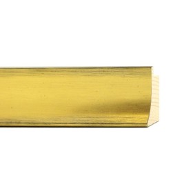 ENCADREMENT ( SANS VERRE ) "PIACEVOLE" CREUX DORE (SECTION CADRE : 40-24 (L X H mm)) Eurobaguette 1 - Colorart