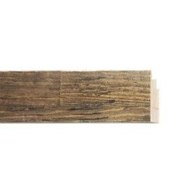 ENCADREMENT ( SANS VERRE ) BRUN ANTRACITE TEINTE SUR BOIS (SECTION CADRE : 32-35 (L X H mm)) Eurobaguette 1 - Colorart 