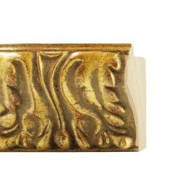 ENCADREMENT ( SANS VERRE ) BAROQUE RENVERSE OR PATINE CLAIR (SECTION CADRE : 63-35 (L X H mm)) Eurobaguette 1 - Colorart 