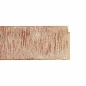 ENCADREMENT ( SANS VERRE ) ROSE TEINTE SUR BOIS (SECTION CADRE : 50-20 (L X H mm)) Eurobaguette 1 - Colorart 