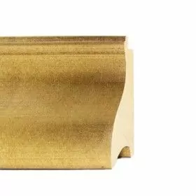 ENCADREMENT ( SANS VERRE ) DOUCINE OR TRANSPARENCE (SECTION CADRE : 105-73 (L X H mm)) Eurobaguette 1 - Colorart