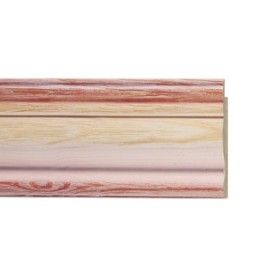 ENCADREMENT ( SANS VERRE ) BEIGE ROSE TEINTE SUR BOIS (SECTION CADRE : 54-15 (L X H mm)) Eurobaguette 1 - Colorart 