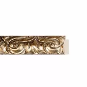 ENCADREMENT ( SANS VERRE ) ARGENT PATINE GRISE (SECTION CADRE : 25-22 (L X H mm)) Eurobaguette 1 - Colorart 