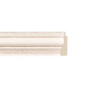 ENCADREMENT ( SANS VERRE ) BEIGE CERUSE ROUGE (SECTION CADRE : 40-26 (L X H mm)) Eurobaguette 1 - Colorart