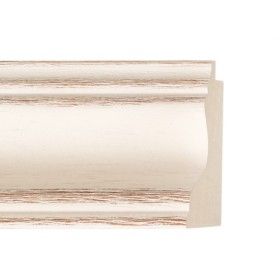 ENCADREMENT ( SANS VERRE ) BEIGE REFLETS ROUGES (SECTION CADRE : 68-38 (L X H mm)) Eurobaguette 1 - Colorart