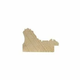 ENCADREMENT ( SANS VERRE ) PLÂTREE & ORNEMENT EN PÂTE À BOIS (SECTION CADRE : 60-37 (L X H mm)) Eurobaguette 2 - Colorart 