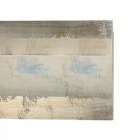 ENCADREMENT ( SANS VERRE ) IVOIRE ARGENT BLEU CLAIR PONCE (SECTION CADRE : 97-43 (L X H mm)) Eurobaguette 1 - Colorart 