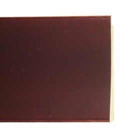 ENCADREMENT ( SANS VERRE ) ROUGE GRENADE AVEC FILET BRUN (SECTION CADRE : 100-28 (L X H mm)) Eurobaguette 1 - Colorart