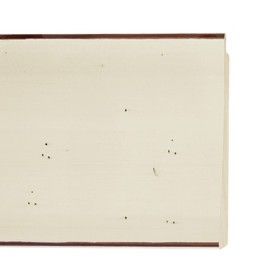 ENCADREMENT ( SANS VERRE ) IVOIRE AVEC FILET BRUN (SECTION CADRE : 100-28 (L X H mm)) Eurobaguette 1 - Colorart 