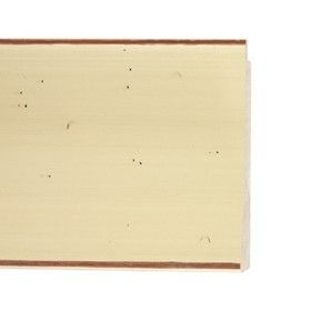 ENCADREMENT ( SANS VERRE ) CREME AVEC FILET BRUN (SECTION CADRE : 100-28 (L X H mm)) Eurobaguette 1 - Colorart 