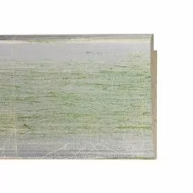 ENCADREMENT ( SANS VERRE ) ARGENT VERT CLAIR PONCE (SECTION CADRE : 80-28 (L X H mm)) Eurobaguette 1 - Colorart 