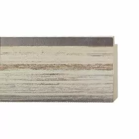 ENCADREMENT ( SANS VERRE ) "COOL SHABBY" CREME/BRUN PONCE (SECTION CADRE : 54-20 (L X H mm)) Eurobaguette 1 - Colorart