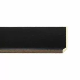 ENCADREMENT ( SANS VERRE ) "CORDUS" CAISSE AMERICAINE PLACAGE WENGE (SECTION CADRE : 44-39 (L X H mm)) Eurobaguette 1 - Colorart