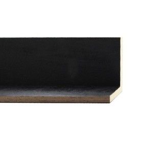 ENCADREMENT ( SANS VERRE ) "CORDUS" CAISSE AMERICAINE PLACAGE WENGE (SECTION CADRE : 49-59 (L X H mm)) Eurobaguette 1 - Colorart