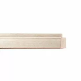 ENCADREMENT ( SANS VERRE ) ARGENT (SECTION CADRE : 21-20 (L X H mm)) Eurobaguette 1 - Colorart