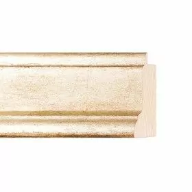 ENCADREMENT ( SANS VERRE ) ARGENT (SECTION CADRE : 50-33 (L X H mm)) Eurobaguette 1 - Colorart