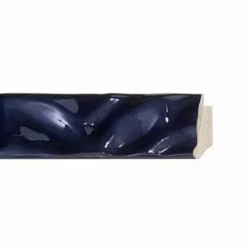 ENCADREMENT ( SANS VERRE ) BLEU BRILLANT (SECTION CADRE : 32-24 (L X H mm)) Eurobaguette 1 - Colorart 