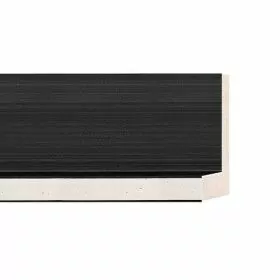 ENCADREMENT ( SANS VERRE ) CAISSE AMERICAINE NOIR/ARGENT (SECTION CADRE : 55-43 (L X H mm)) Eurobaguette 1 - Colorart