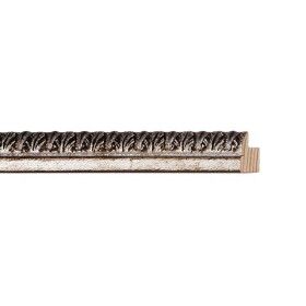 ENCADREMENT ( SANS VERRE ) FEUILLE D'ARGENT (SECTION CADRE : 17-20 (L X H mm)) Eurobaguette 1 - Colorart