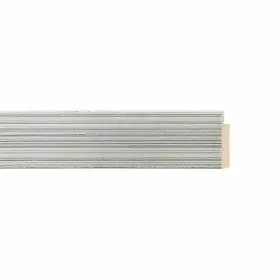 ENCADREMENT ( SANS VERRE ) PLAT ARGENT (SECTION CADRE : 25-15 (L X H mm)) Eurobaguette 1 - Colorart
