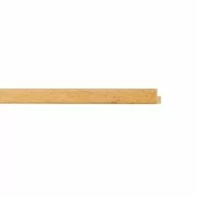 ENCADREMENT ( SANS VERRE ) PLAT NATUREL VERNI (SECTION CADRE : 10-13 (L X H mm)) Eurobaguette 1 - Colorart