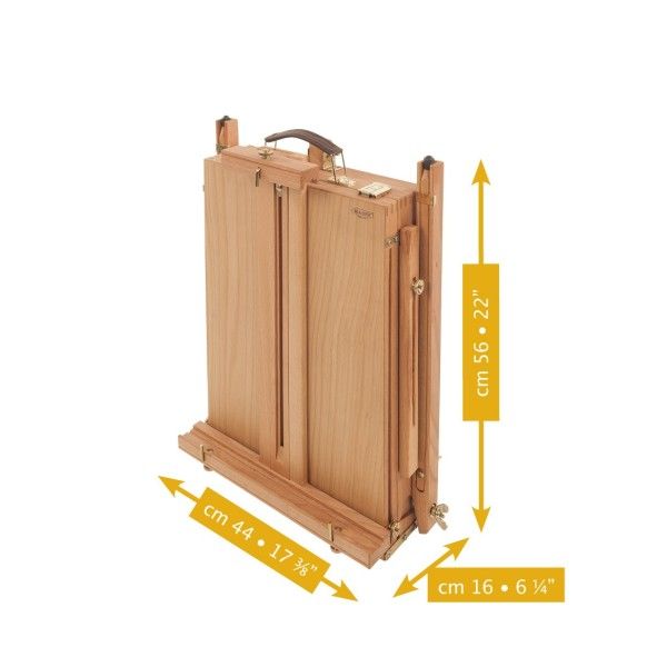 Mabef Boîte chevalet - hêtre huilé - hauteur de châssis max. 87cm MABEF 3 - Colorart 