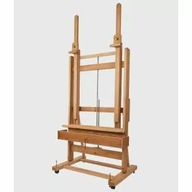 Mabef Chevalet d'atelier électrique - hauteur de châssis max. 235cm - avec interrupteur & commande à distance MABEF 1 - Colorart
