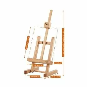 Mabef Chevalet de table - hêtre huilé - inclinable - hauteur de châssis max. 32cm MABEF 1 - Colorart