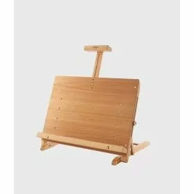 Mabef Lutrin - hêtre huilé - inclinable jusquà l'horizontale - hauteur de châssis max. 54cm MABEF 1 - Colorart 