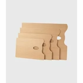 Mabef palette en bois - rectangulaire - 25x35cm MABEF 1 - Colorart 