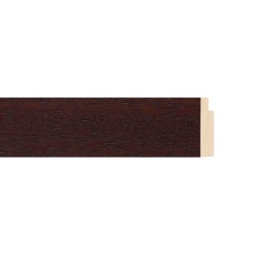 ENCADREMENT ( SANS VERRE ) "AUTHENTICA" WENGE (SECTION CADRE : 30-28 (L X H mm)) Eurobaguette 1 - Colorart