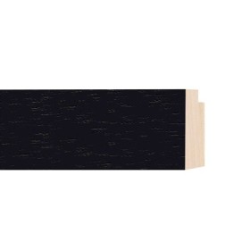 ENCADREMENT ( SANS VERRE ) "AUTHENTICA" NOIR (SECTION CADRE : 40-40 (L X H mm)) Eurobaguette 1 - Colorart
