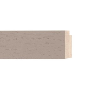 ENCADREMENT ( SANS VERRE ) "AUTHENTICA" TAUPE (SECTION CADRE : 40-40 (L X H mm)) Eurobaguette 1 - Colorart