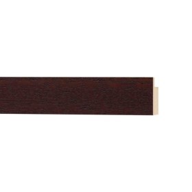 ENCADREMENT ( SANS VERRE ) "AUTHENTICA" WENGE (SECTION CADRE : 25-15 (L X H mm)) Eurobaguette 1 - Colorart
