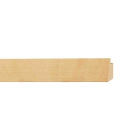 ENCADREMENT ( SANS VERRE ) AYOUS BRUT PROFIL INCLINE (SECTION CADRE : 20-19 (L X H mm)) Eurobaguette 1 - Colorart