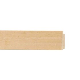 ENCADREMENT ( SANS VERRE ) AYOUS BRUT PROFIL INCLINE (SECTION CADRE : 30-22 (L X H mm)) Eurobaguette 1 - Colorart