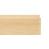 ENCADREMENT ( SANS VERRE ) AYOUS BRUT PROFIL PYRAMIDE (SECTION CADRE : 50-24 (L X H mm)) Eurobaguette 1 - Colorart 