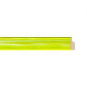 ENCADREMENT ( SANS VERRE ) "MARTINIQUE" VERT CLAIR (SECTION CADRE : 18-14 (L X H mm)) Eurobaguette 1 - Colorart