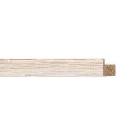 ENCADREMENT ( SANS VERRE ) "SOLID WOOD" CHÊNE CERUSE (SECTION CADRE : 15-30 (L X H mm)) Eurobaguette 1 - Colorart 