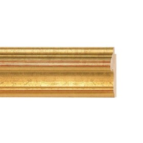 ENCADREMENT ( SANS VERRE ) RENVERSE OR FRANCAIS (SECTION CADRE : 45-23 (L X H mm)) Eurobaguette 1 - Colorart