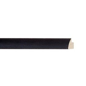 ENCADREMENT ( SANS VERRE ) "COCCINELLE" NOIR (SECTION CADRE : 15-20 (L X H mm)) Eurobaguette 1 - Colorart