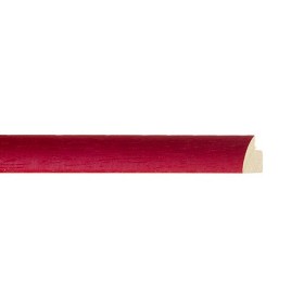 ENCADREMENT ( SANS VERRE ) "COCCINELLE" BORDEAUX (SECTION CADRE : 15-20 (L X H mm)) Eurobaguette 1 - Colorart
